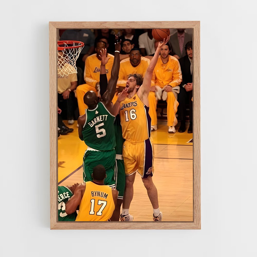 Poster Blocage Épique – affiche Basketball (vue 4)